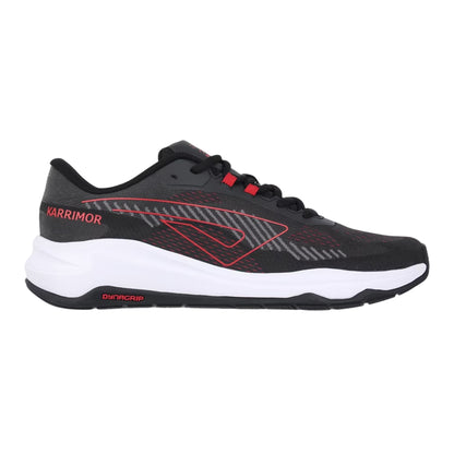 Black-Red - Front - Karrimor Mens Tempo Running Trainers