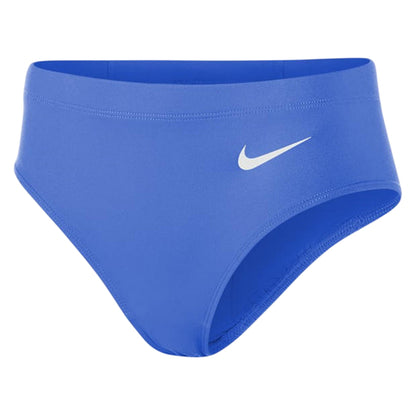 Royal Blue - Side - Nike Womens-Ladies Logo Knicker Shorts