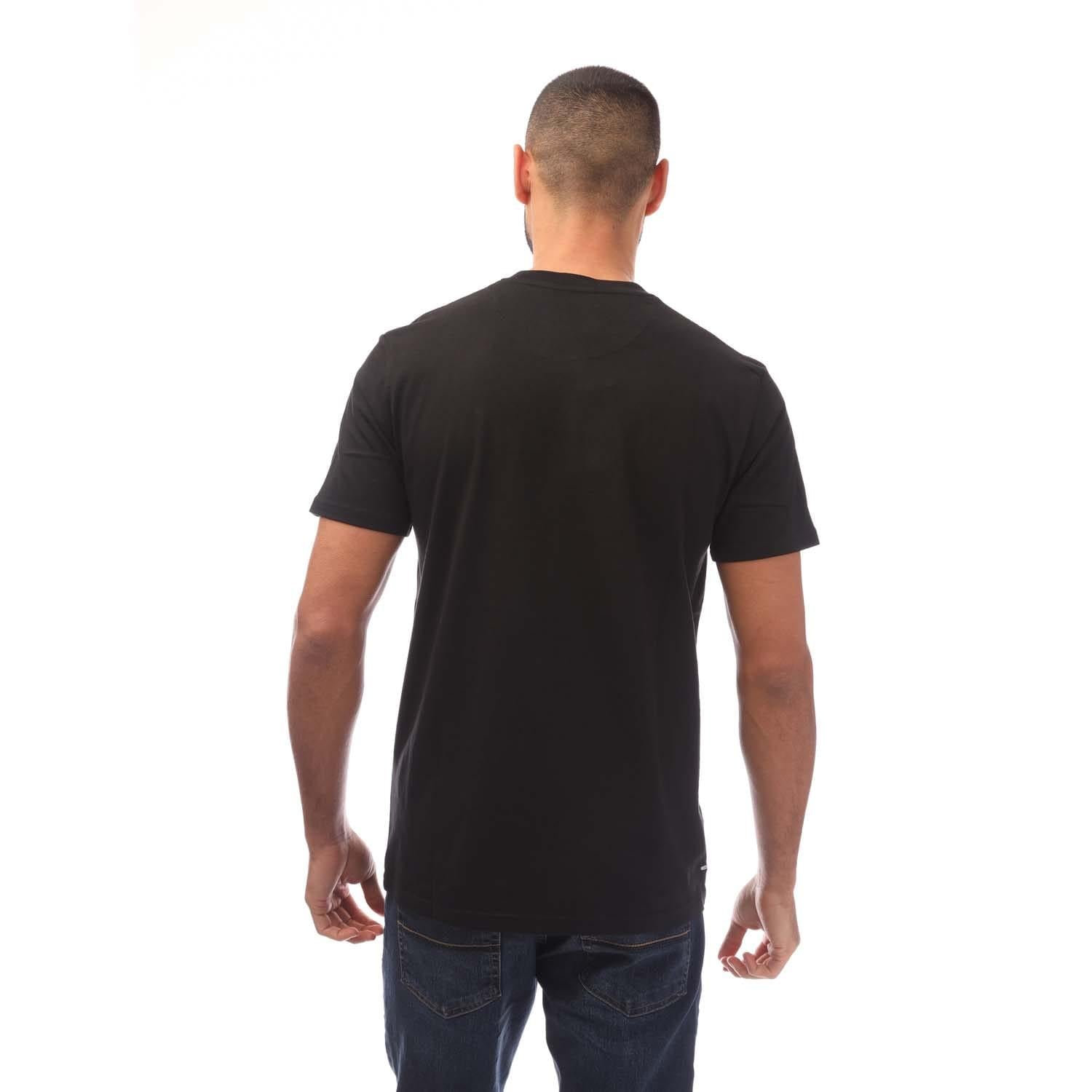 Black - Back - Weekend Offender Mens Cassettes T-Shirt