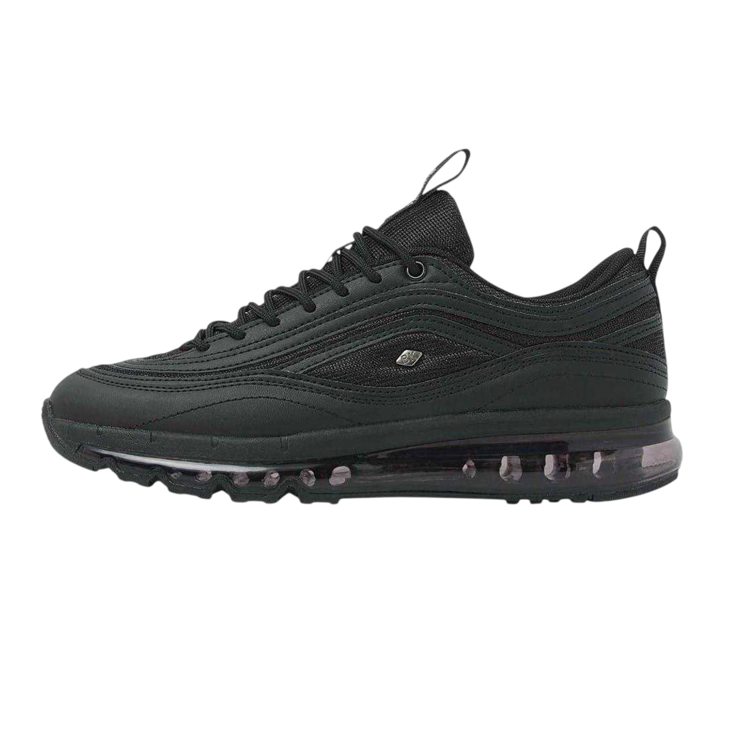 Black - Back - British Knights Womens-Ladies Zion Trainers