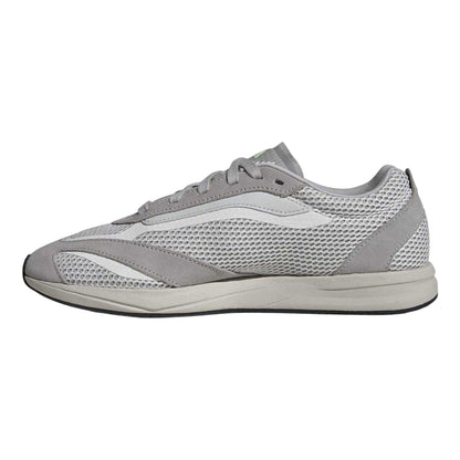 White-Silver - Side - Adidas Womens-Ladies Lightblaze 3 Stripes Suede Shoes