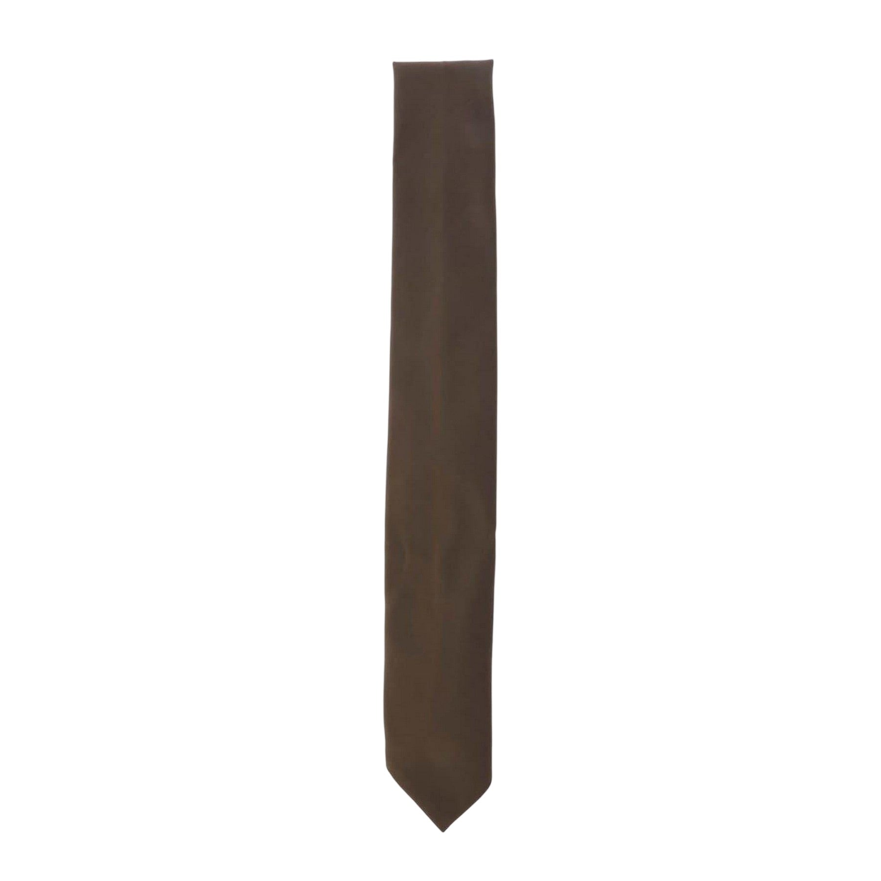 Green - Front - Boss Mens Classic Plain Silk Tie