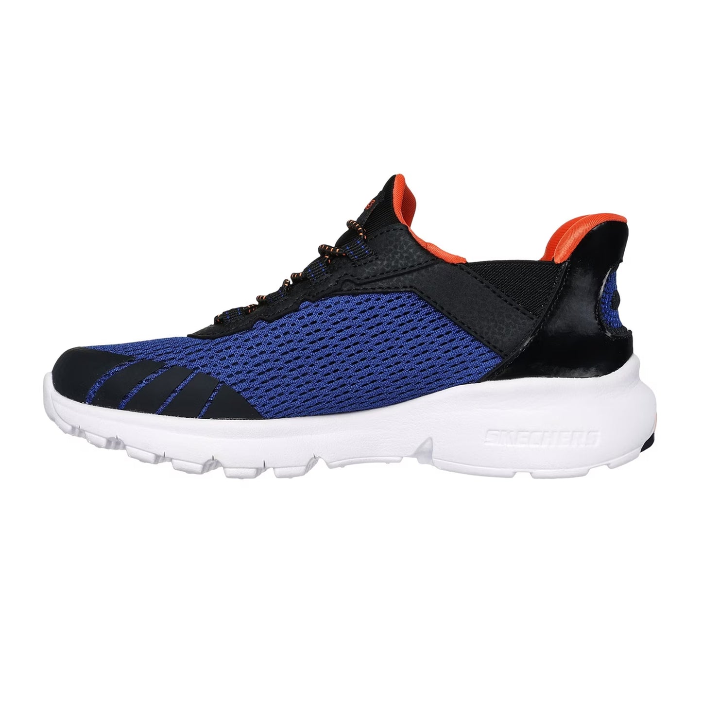 Royal Blue-Black - Back - Skechers Childrens-Kids Razor Air - Hyper-Brisk Slip-In Trainers