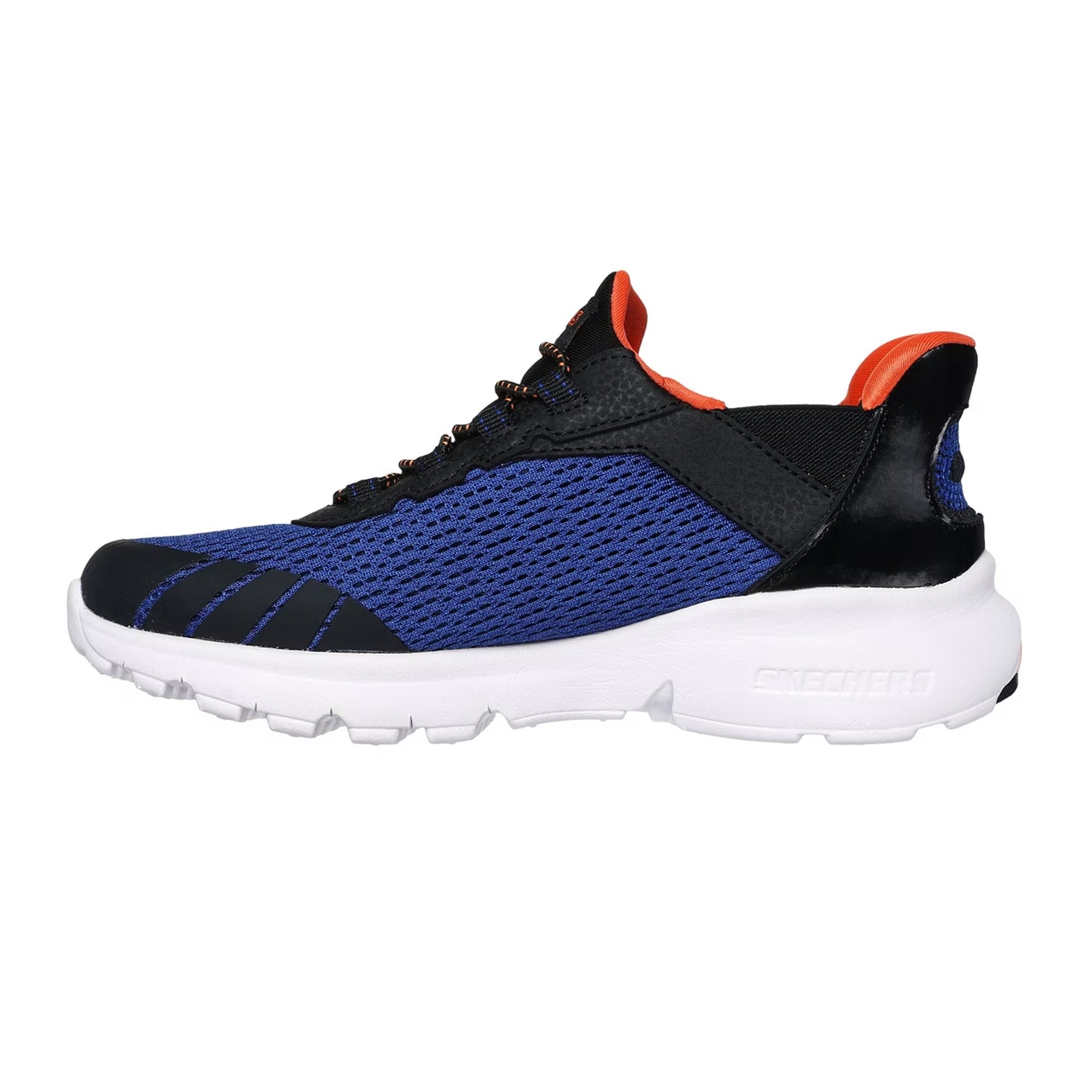 Royal Blue-Black - Back - Skechers Childrens-Kids Razor Air - Hyper-Brisk Slip-In Trainers