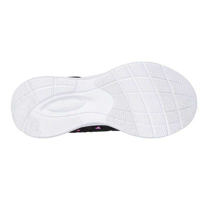 Black-Pink - Lifestyle - Skechers Girls Jumpsters 2.0 Butterfly Flat Trainers