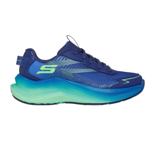 Navy - Front - Skechers Childrens-Kids Ascender Max Cushioning Trainers