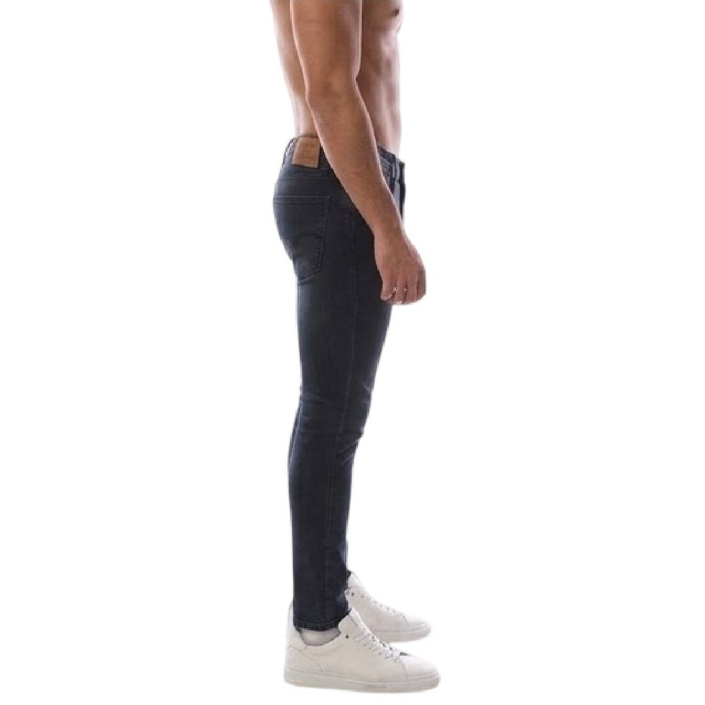 Under The Moonlight - Side - Levis Mens 5 Pockets Slim Jeans