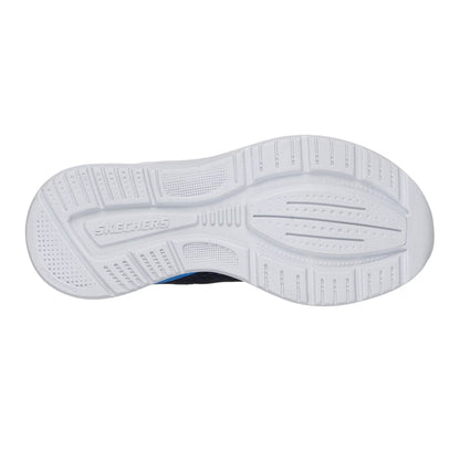 Navy-Lime - Lifestyle - Skechers Boys Microspec Max Advance Squad-Pacer Trainers