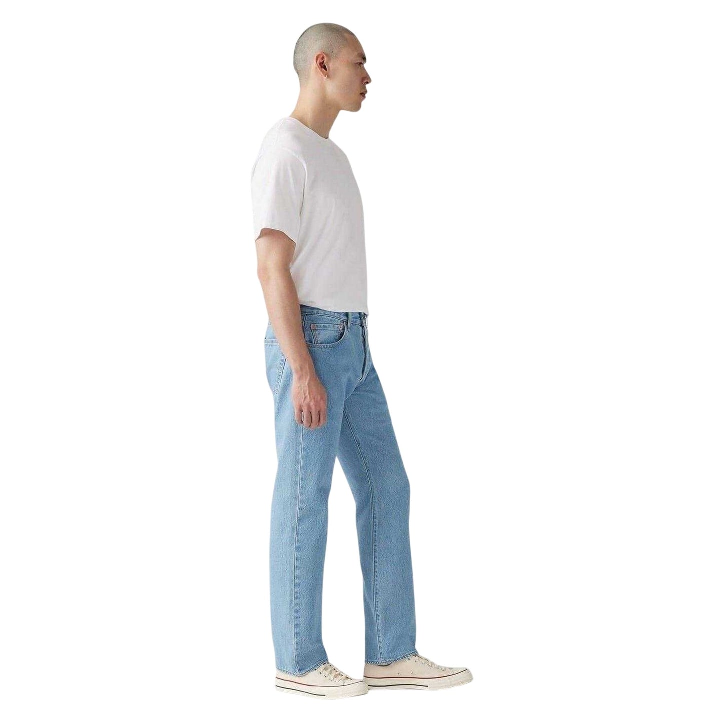 Ferry Building - Side - Levis Mens 501 Original Cotton Straight Jeans