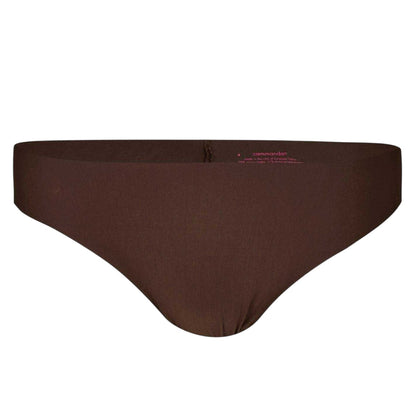 Cinnamon - Front - Command Womens-Ladies Butterfly Thong