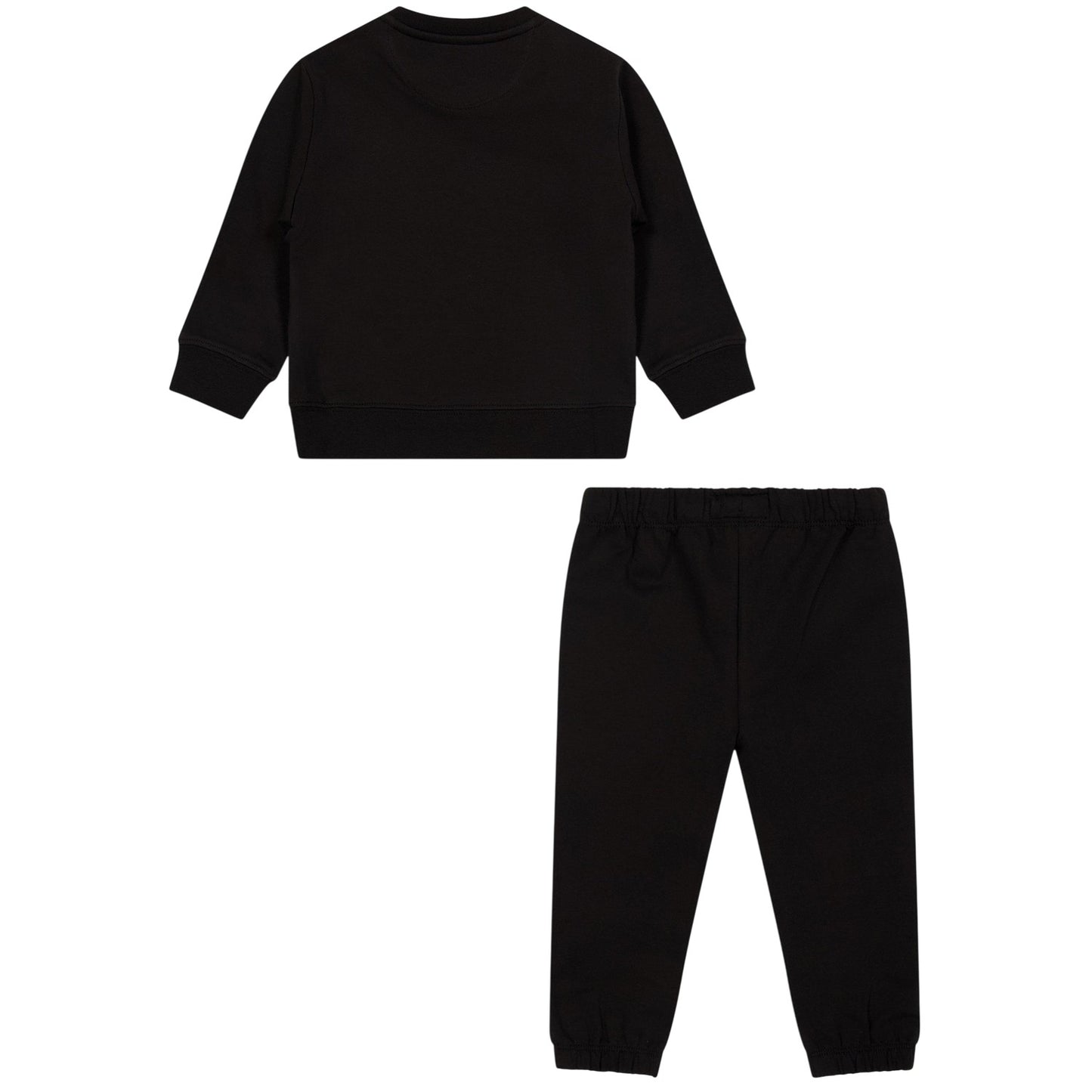Black - Back - Calvin Klein Baby Monogram Sweatshirt & Jogging Bottoms Set