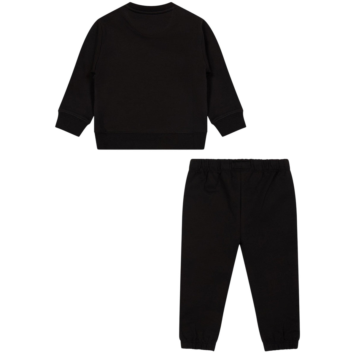 Black - Back - Calvin Klein Baby Monogram Sweatshirt & Jogging Bottoms Set