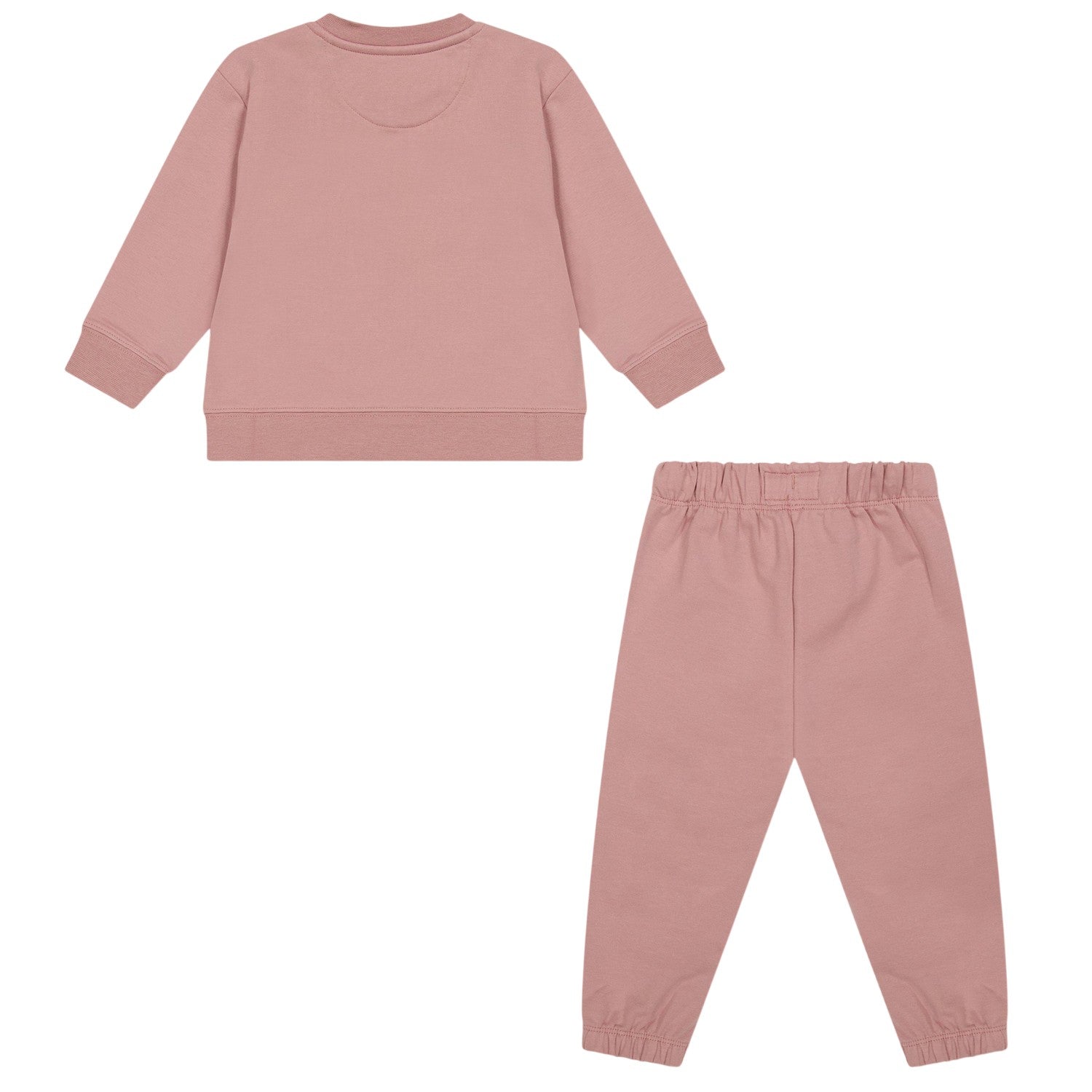 Rose - Back - Calvin Klein Baby Monogram Sweatshirt & Jogging Bottoms Set