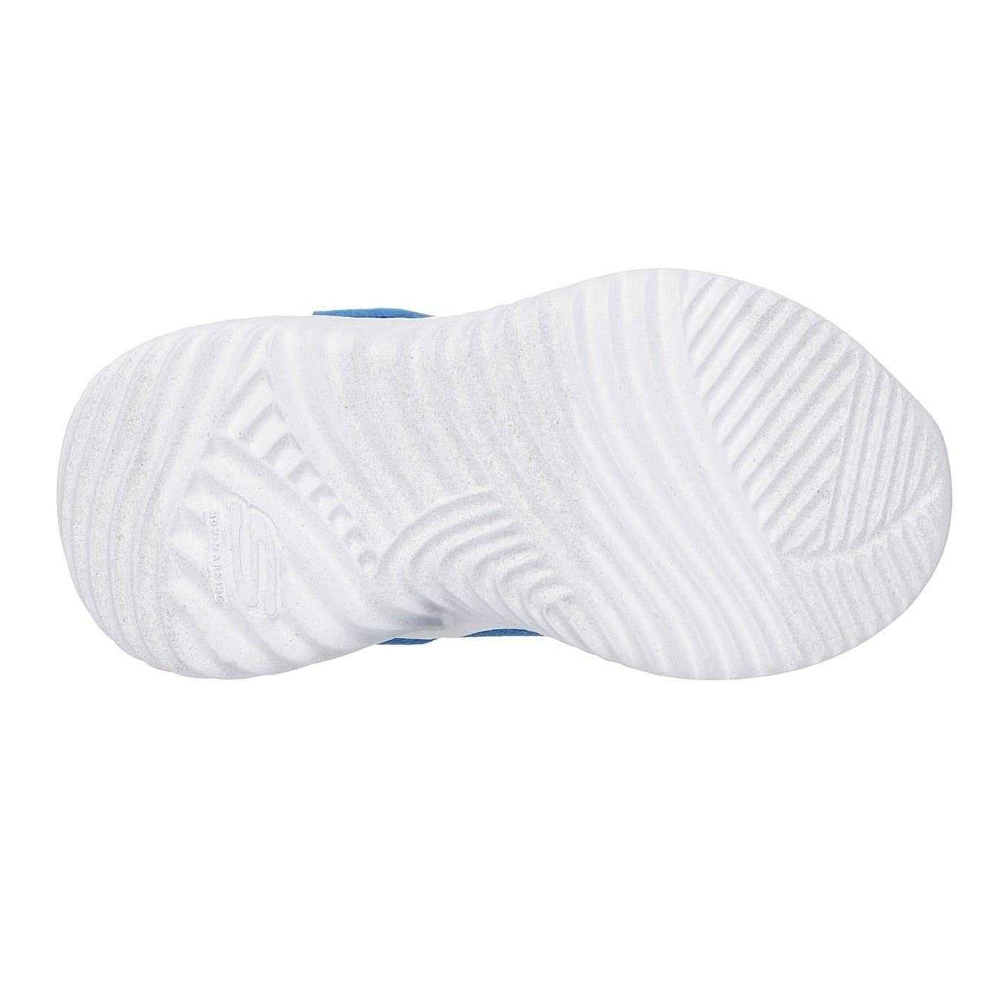 Blue-Lime - Lifestyle - Skechers Childrens-Kids Bounder TechRox Round Toe Trainers