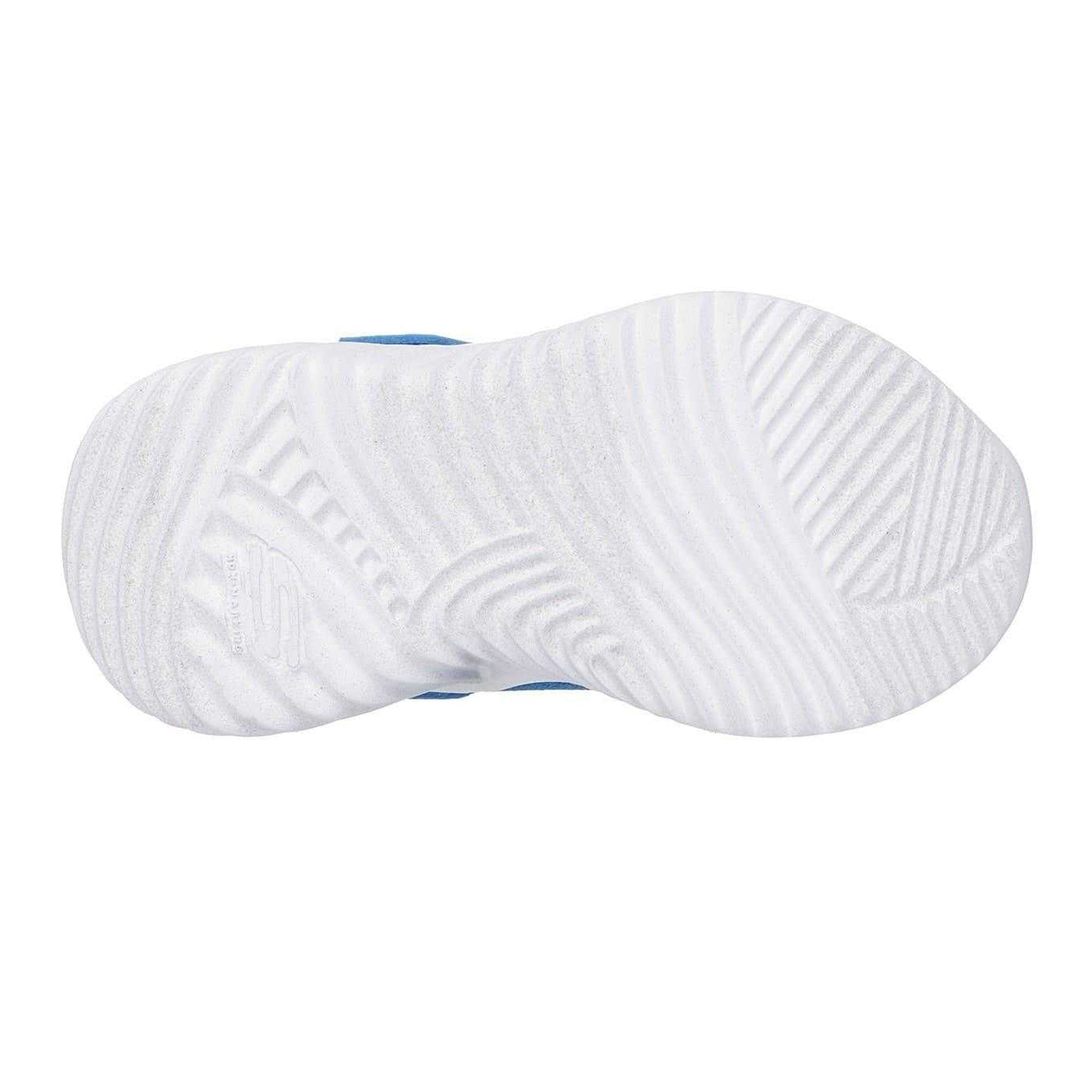 Blue-Lime - Lifestyle - Skechers Childrens-Kids Bounder TechRox Round Toe Trainers