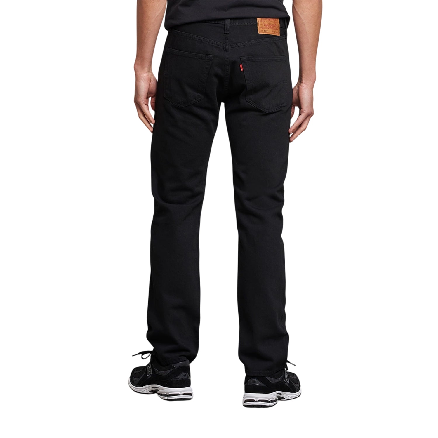 Walk Broadway - Back - Levis Mens 501 Original Straight Jeans