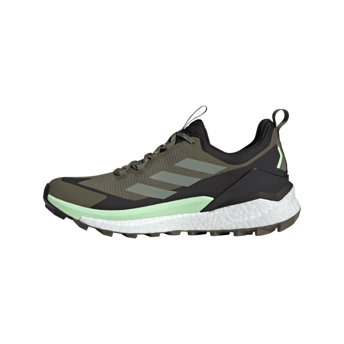Olive - Pack Shot - Adidas Mens Terrex Free Hiker 2.0 Hiker GORE-TEX Hiking Trainers