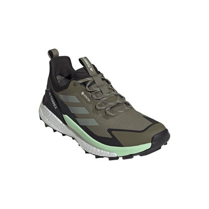 Olive - Front - Adidas Mens Terrex Free Hiker 2.0 Hiker GORE-TEX Hiking Trainers
