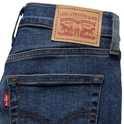 Chelsea Carbon - Side - Levis Womens-Ladies High Rise Skinny Jeans