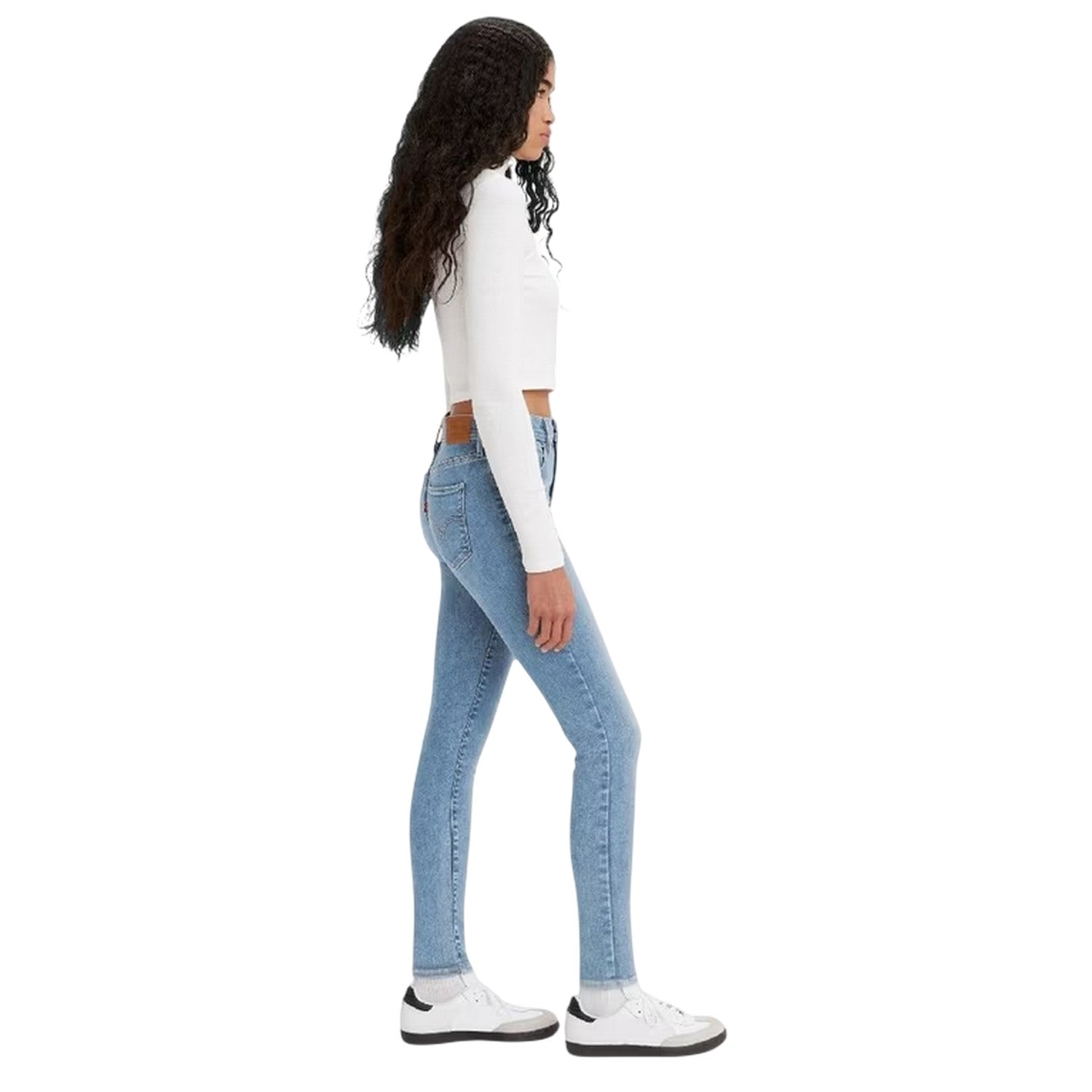 Ontario Skip - Side - Levis Womens-Ladies High Rise Skinny Jeans