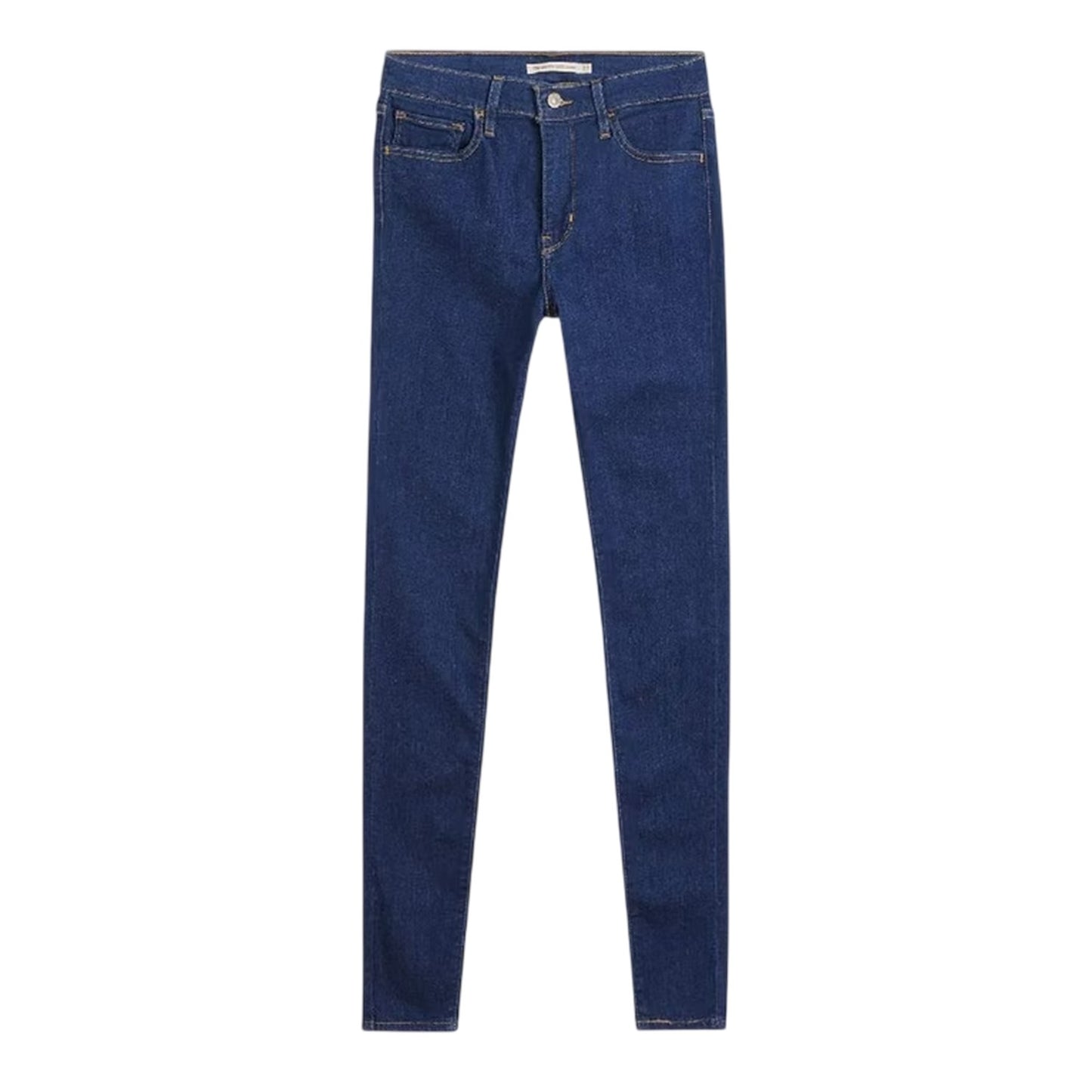 Rinsed - Front - Levis Womens-Ladies High Rise Skinny Jeans