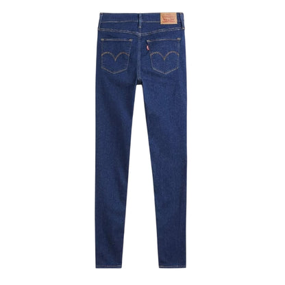 Rinsed - Back - Levis Womens-Ladies High Rise Skinny Jeans