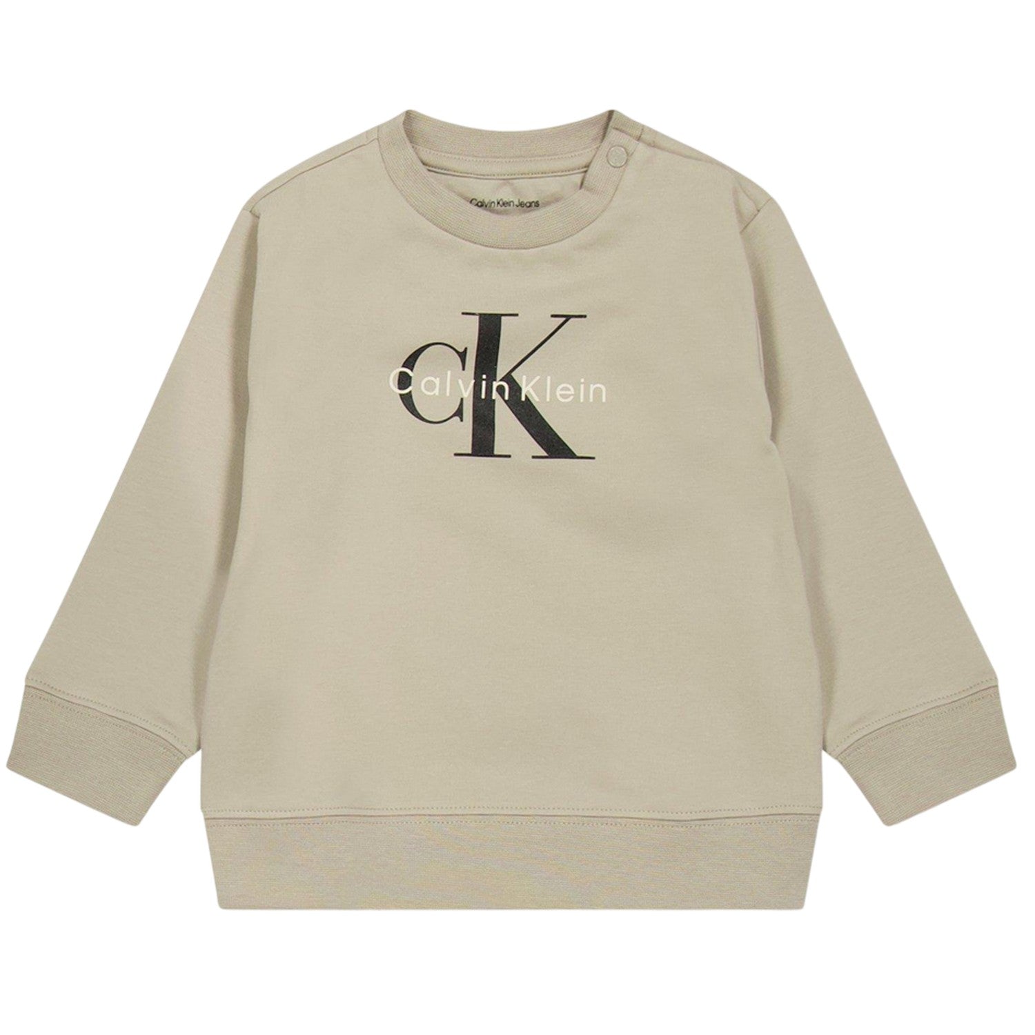 Beige - Lifestyle - Calvin Klein Baby Monogram Co-ord Set