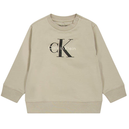 Beige - Lifestyle - Calvin Klein Baby Monogram Co-ord Set