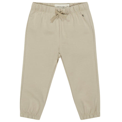 Beige - Pack Shot - Calvin Klein Baby Monogram Co-ord Set