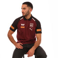 Burgundy - Lifestyle - Puma Mens 2024 Team Queensland Maroons Polo Shirt