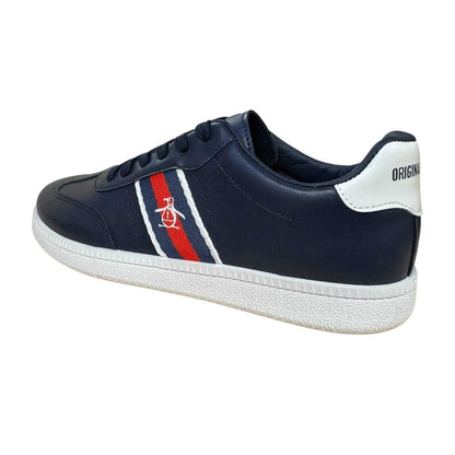 Navy - Back - Original Penguin Mens Flat Trainers