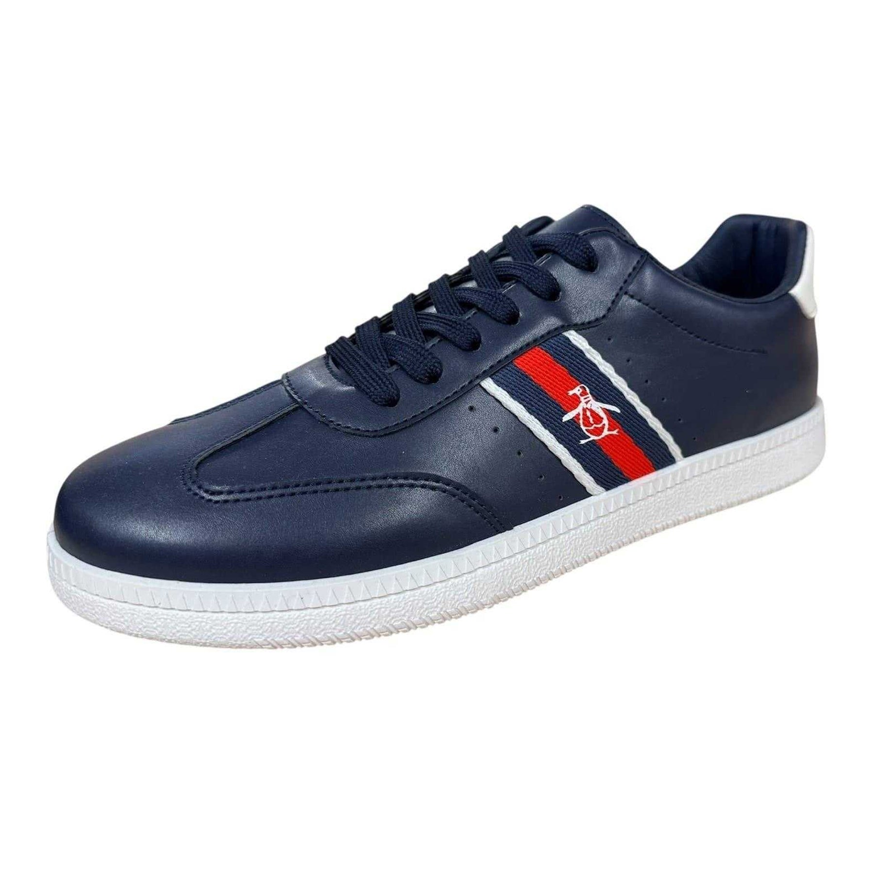 Navy - Lifestyle - Original Penguin Mens Flat Trainers