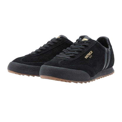 Black-Monochrome - Lifestyle - Patrick Mens Rio Suede Trainers