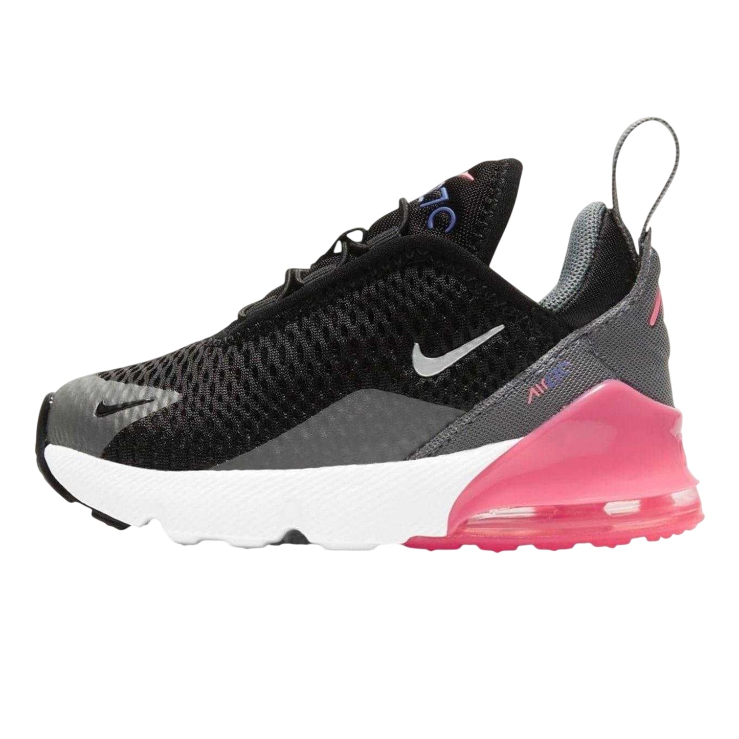 Black-Pink - Back - Nike Toddler Air Max 270 Trainers