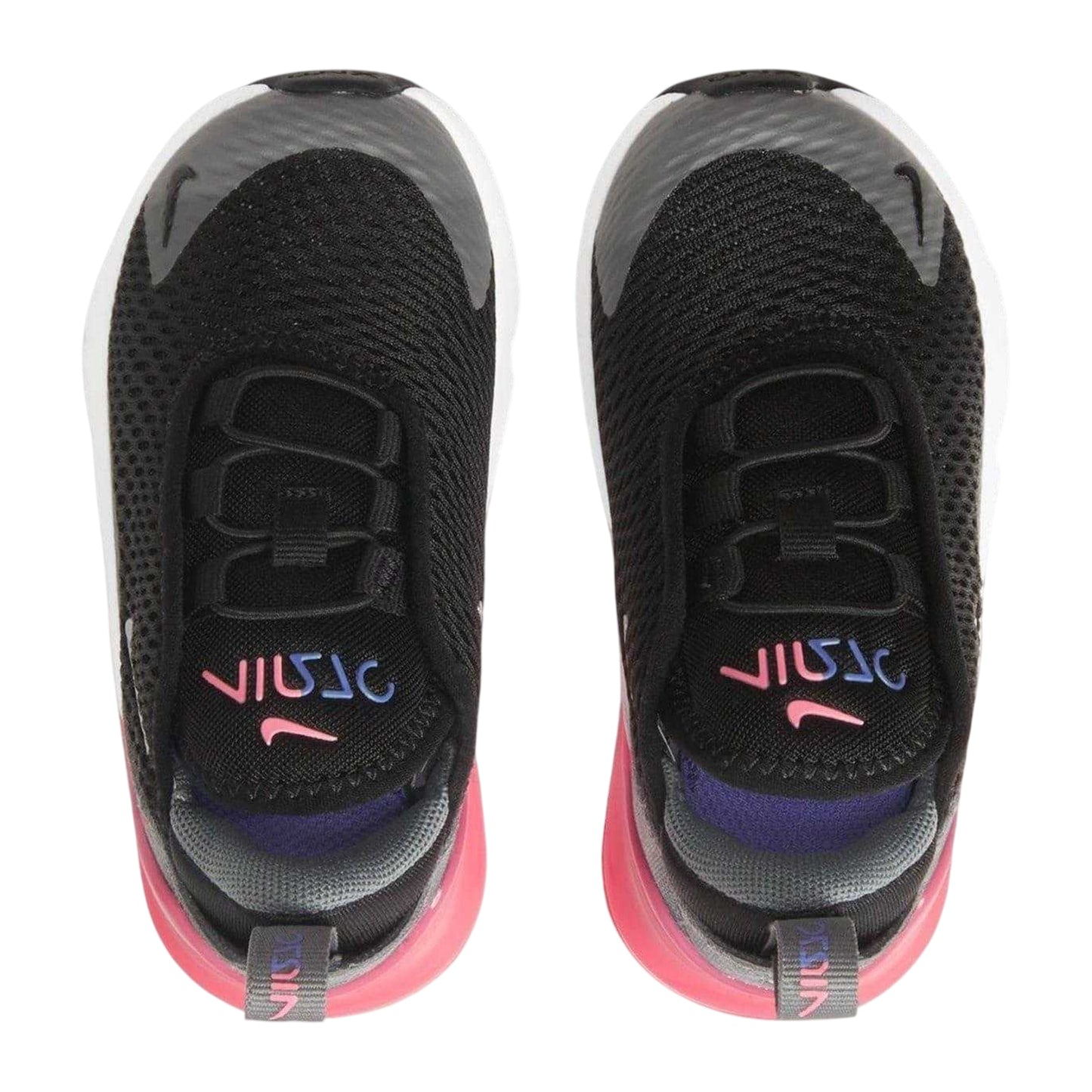 Black-Pink - Side - Nike Toddler Air Max 270 Trainers