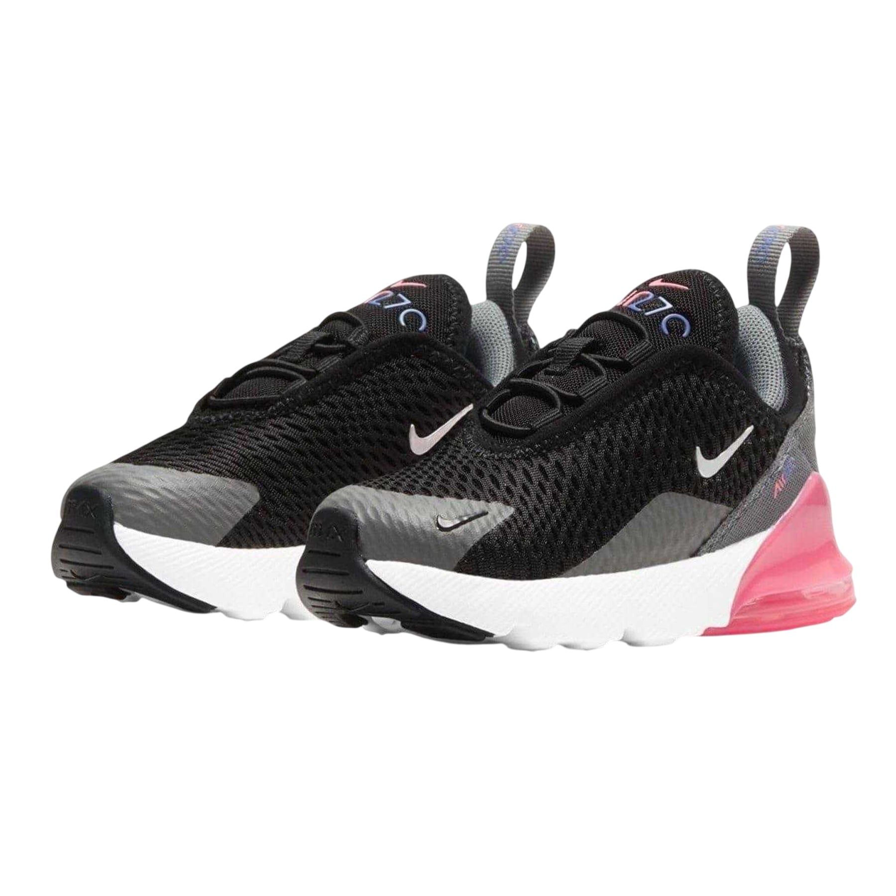 Black-Pink - Pack Shot - Nike Toddler Air Max 270 Trainers
