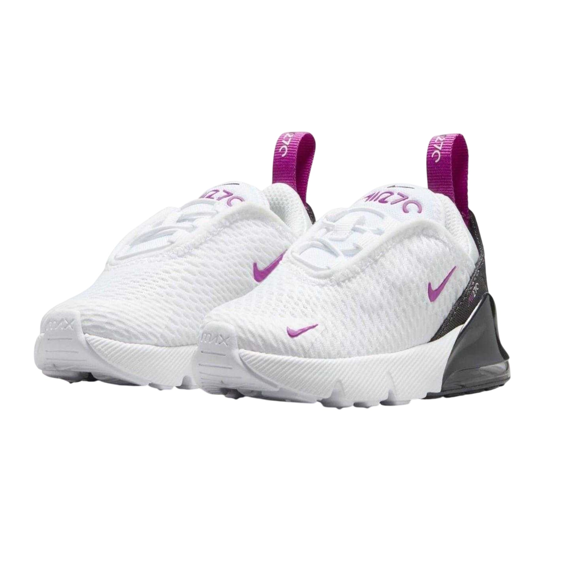 White-Pink - Lifestyle - Nike Toddler Air Max 270 Trainers