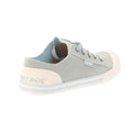 Light Blue - Back - Rocket Dog Womens-Ladies Jazzin Bondi Denim Trainers