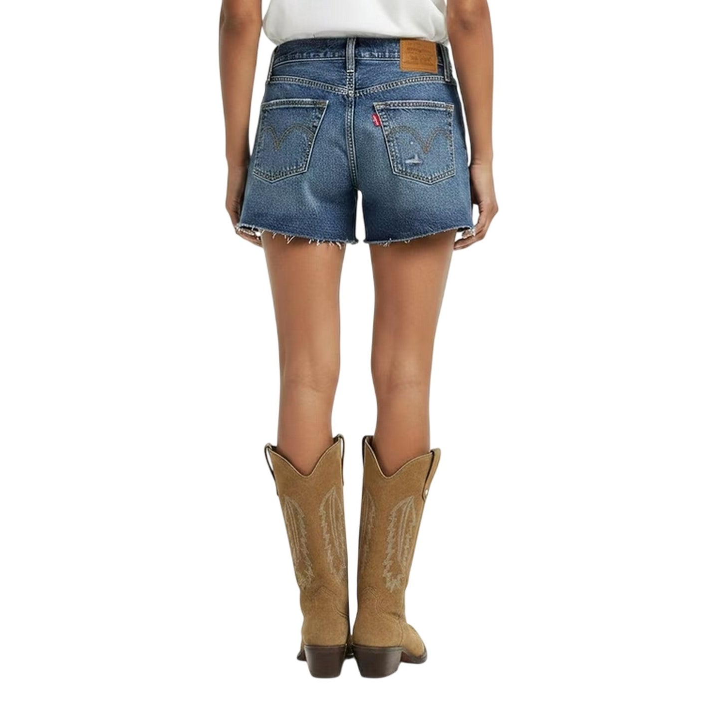 Like It Love It - Lifestyle - Levis Womens-Ladies Ribcage Denim Shorts