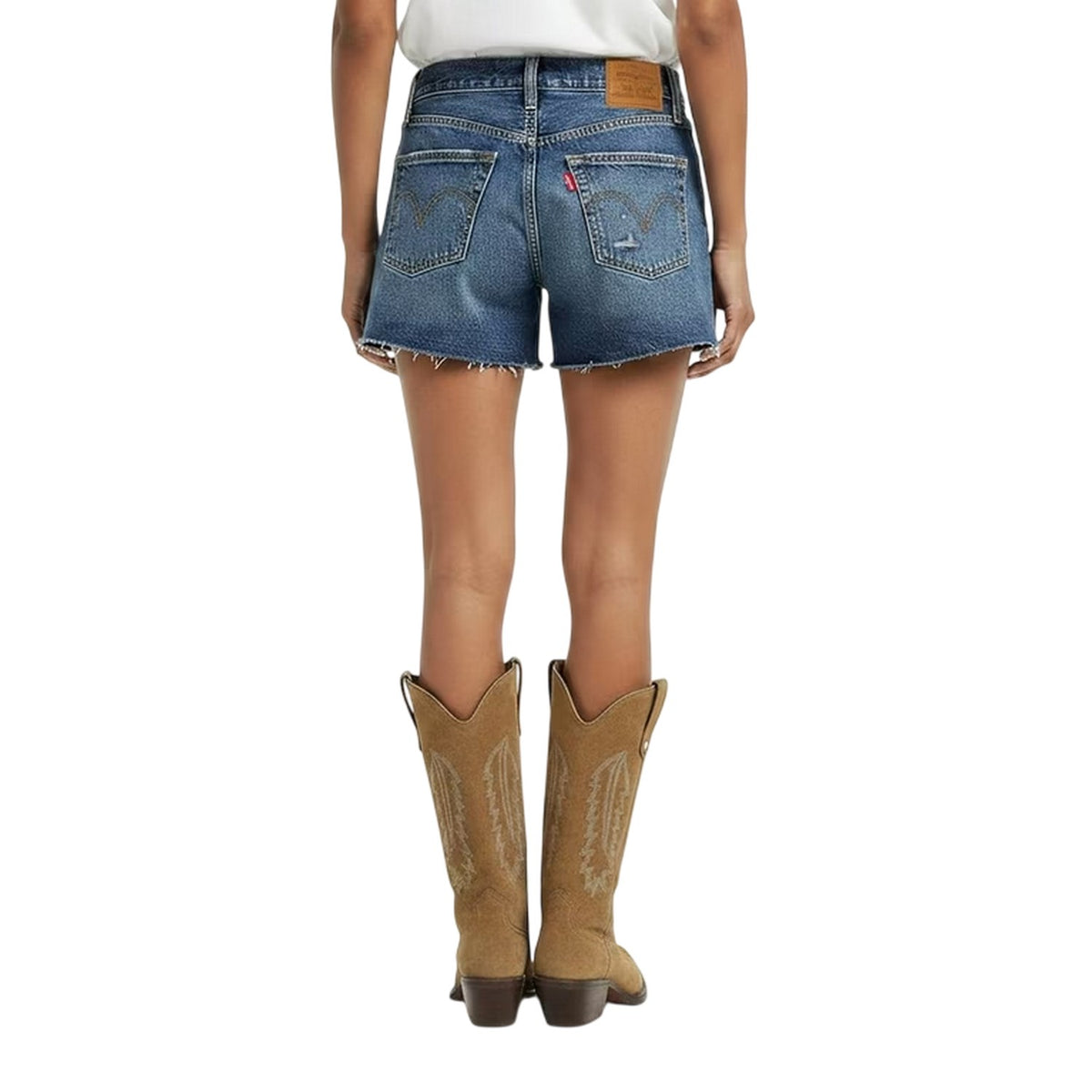 Like It Love It - Lifestyle - Levis Womens-Ladies Ribcage Denim Shorts