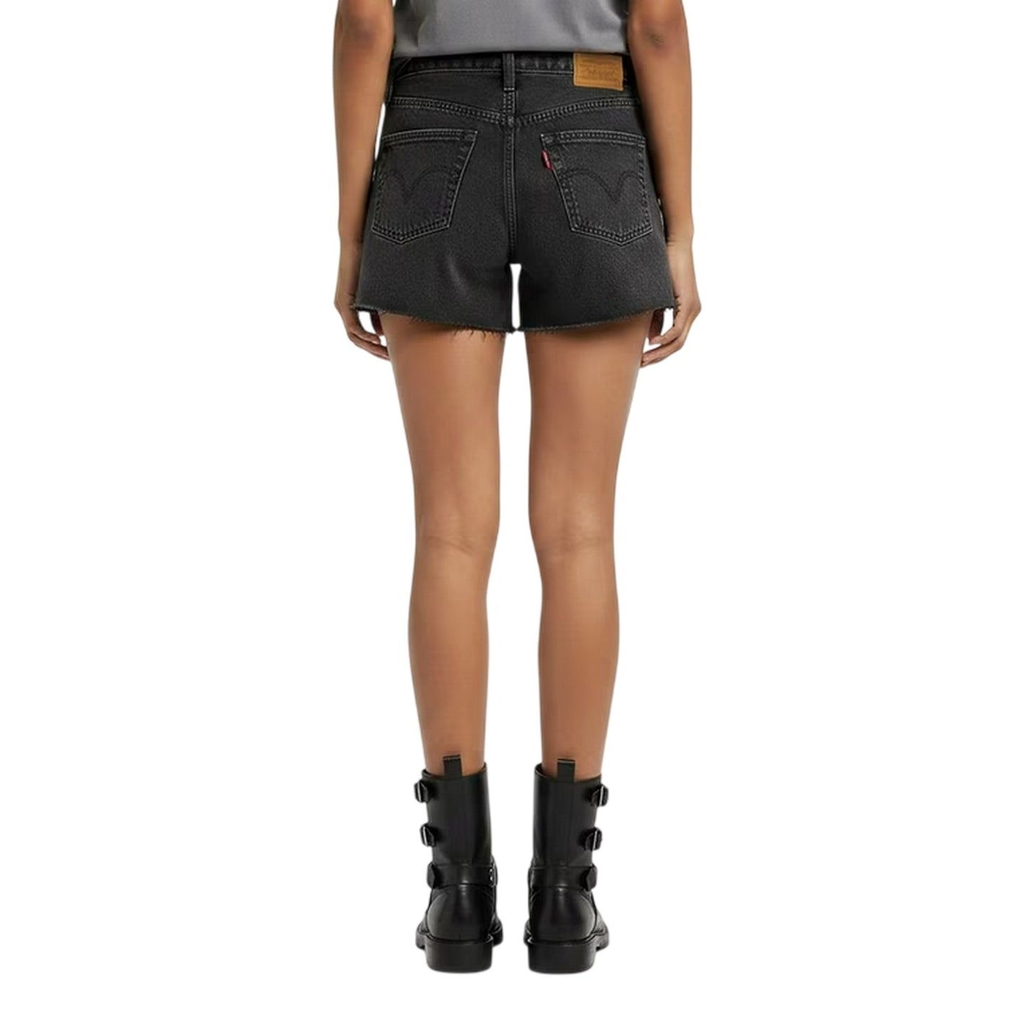Shrink Up - Lifestyle - Levis Womens-Ladies Ribcage Denim Shorts