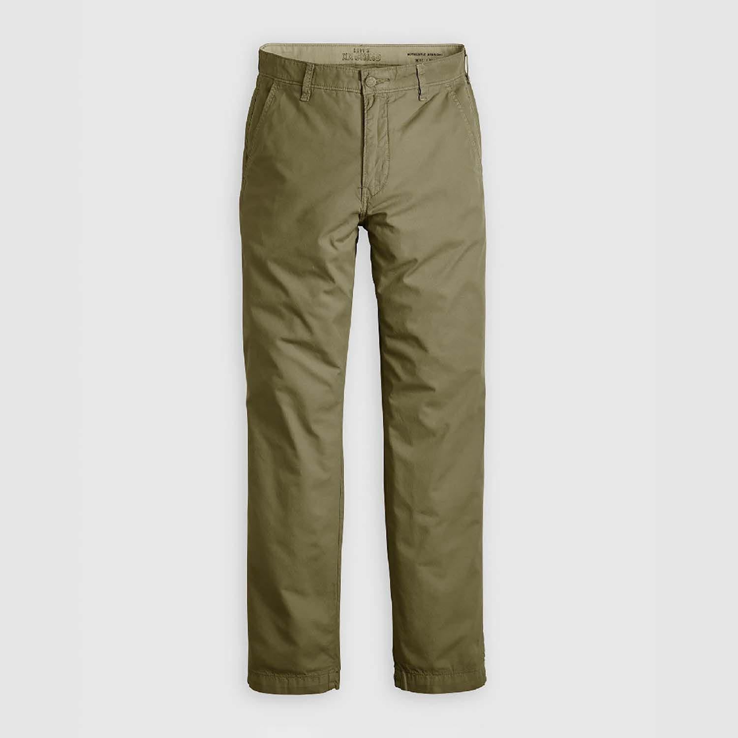 Green - Front - Levis Mens Authentic Straight Chinos