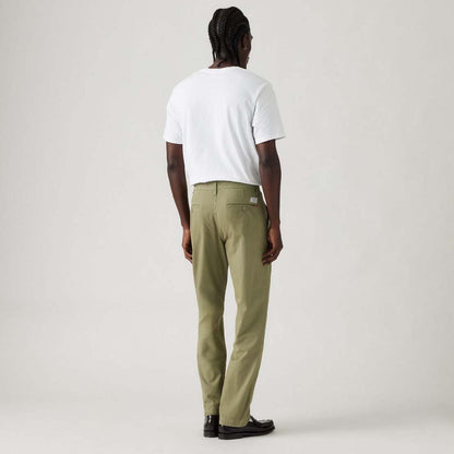 Green - Side - Levis Mens Authentic Straight Chinos