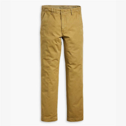 British Khaki - Front - Levis Mens Authentic Straight Chinos