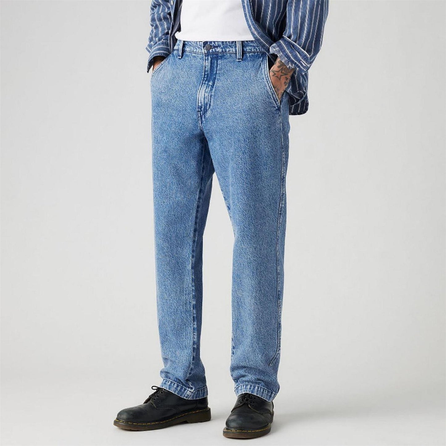Quarter Past - Back - Levis Mens Authentic Straight Chinos
