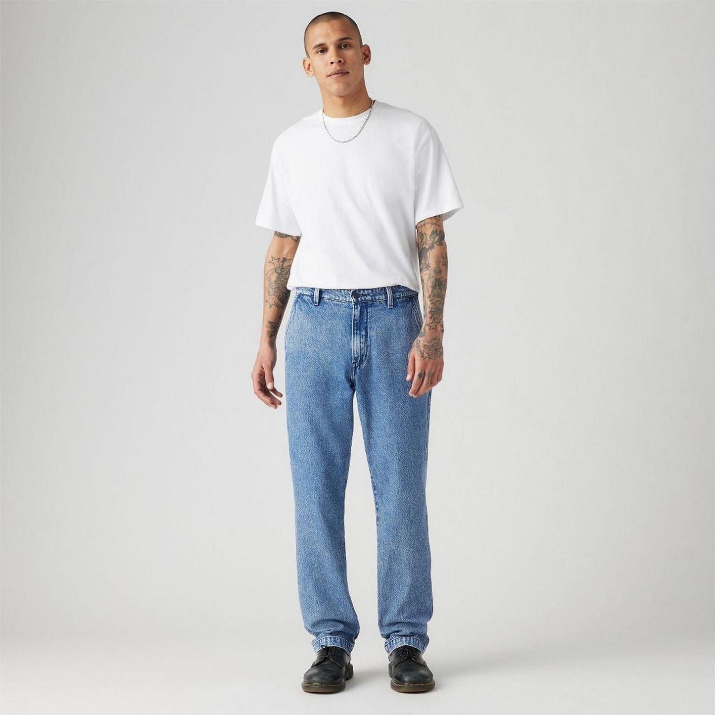 Quarter Past - Side - Levis Mens Authentic Straight Chinos