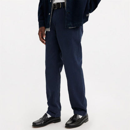 Navy Blazer - Back - Levis Mens Authentic Straight Chinos