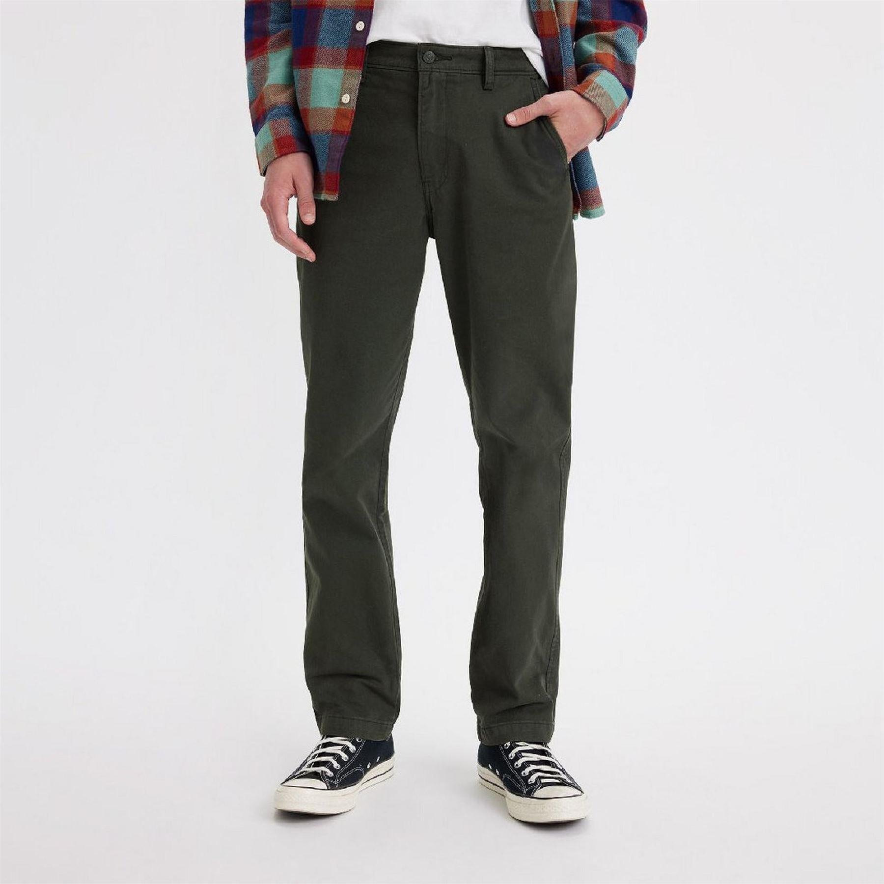 Pirate Black - Back - Levis Mens Authentic Straight Chinos