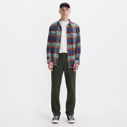 Pirate Black - Side - Levis Mens Authentic Straight Chinos