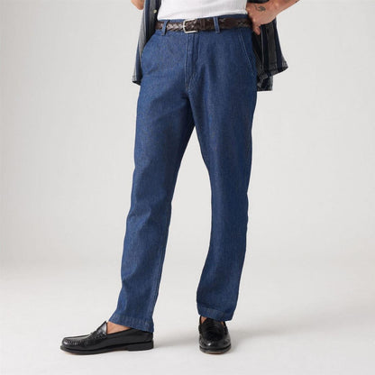 Half Past Rinse - Back - Levis Mens Authentic Straight Chinos